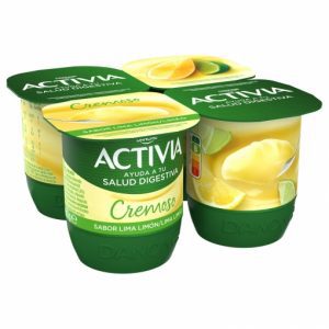 Yogur activia cremoso lima limon